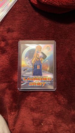 2023-24 Topps Cosmic Chrome Jalen Brunson "Launched Into Orbit" trading card