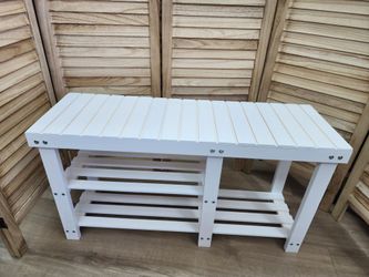 Shoe shelf (33"L x11"Dx18"H)