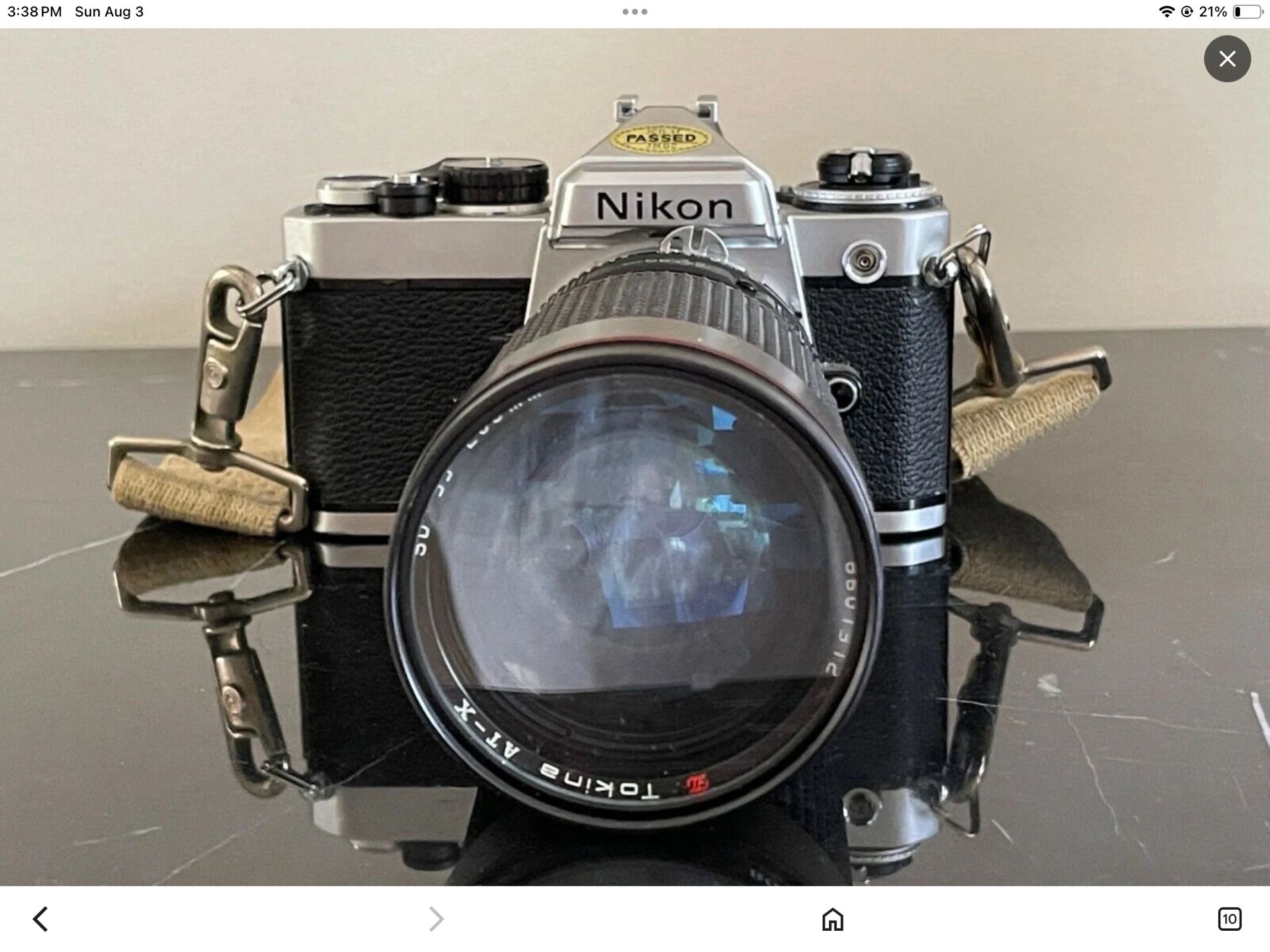 Nikon FM2 35 mm Film Camera Great Condition