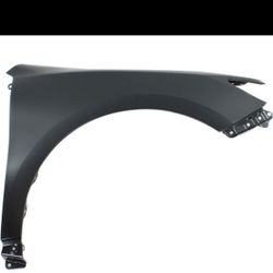 Fender For 2012-2014 Toyota Camry Set of 2 Front Driver & Passenger Primed Steel