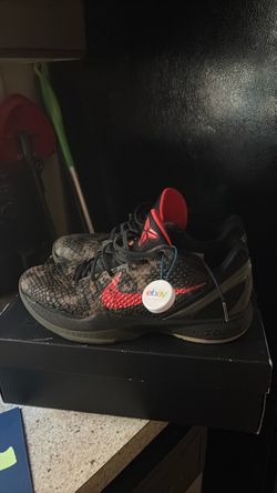 Kobe 6 Italian camo size 11.5