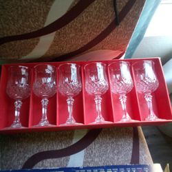 6 Price Cristal Glass 