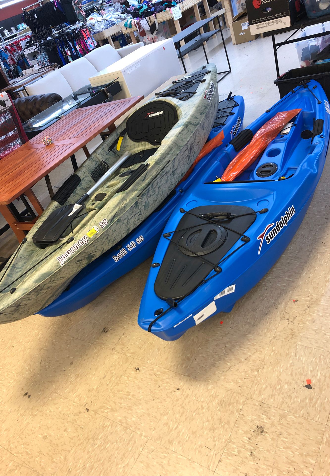 Dolphin kayaks