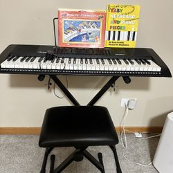 Piano Plus Chair And 2 Books 