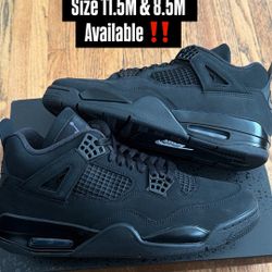 Air Jordan 3 “Black Cat” Sz 8.5M & 11.5M