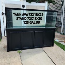 125 Gal Reef Ready Fish Tank 