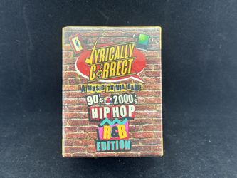 Lyrically Correct Trivia Card Game