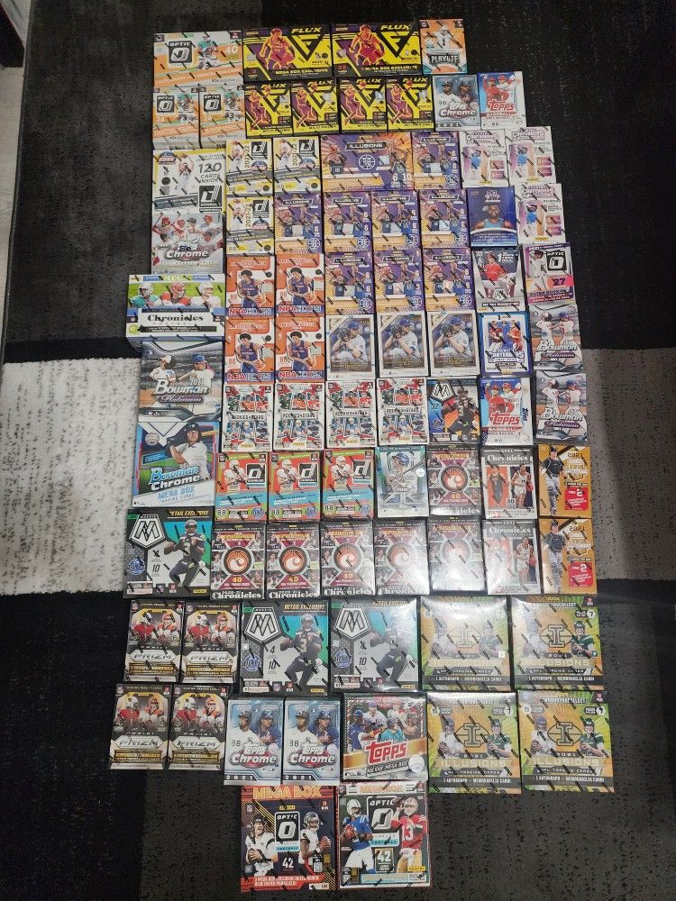 Sealed Sports Card Lot