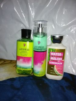 Bath and Body Works Watermelon Lemonade Set!