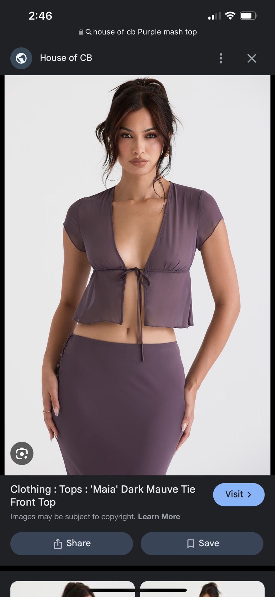 House of cb Women Front Top