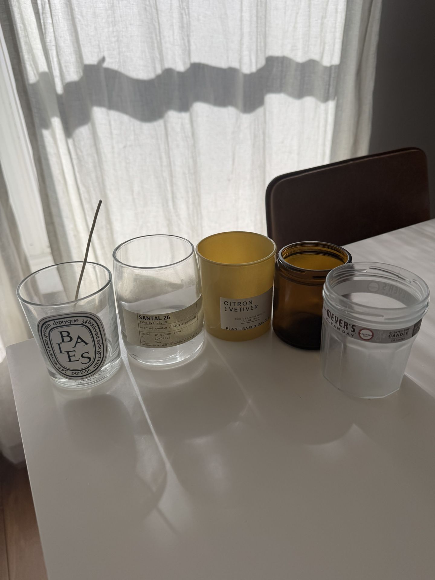 Free Empty Candle Containers