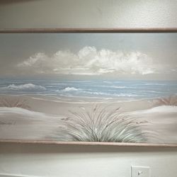 Beach Portrait Painting 