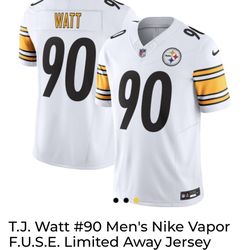 Pittsburgh Steelers T.J Watt#90 Jersey ( 2X)