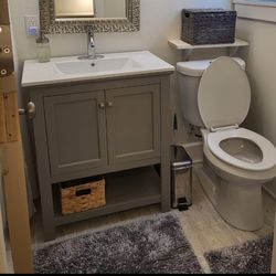 30-inch Gray Vanity