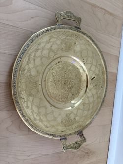 Vintage Gold Plate
