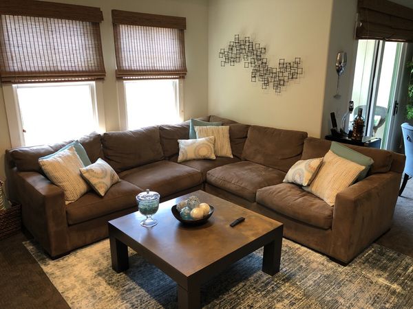 Crate And Barrel Axis Sectional Sofa For Sale In San Crate And Barrel Axis Sectional Sofa For Sale In San