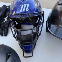 Mizuno Samurai Youth Baseball Catcher's Helmet