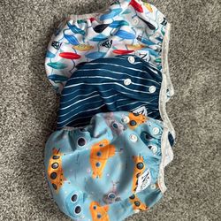 Reusable swim diapers - Nora's Nursery, never used
