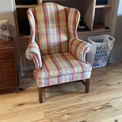 Large wingback chair 
