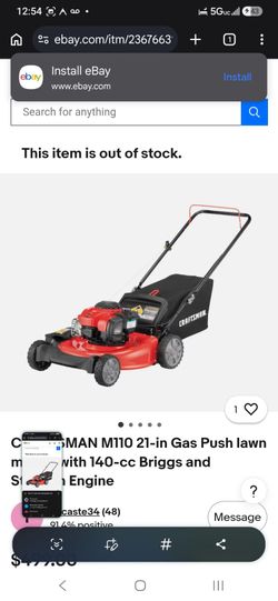 Craftsman lawnmower