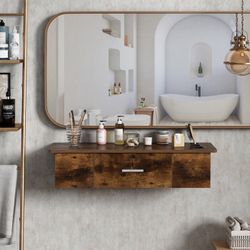 Wall-Mounted Salon Station