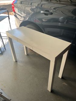 White Sofa Table