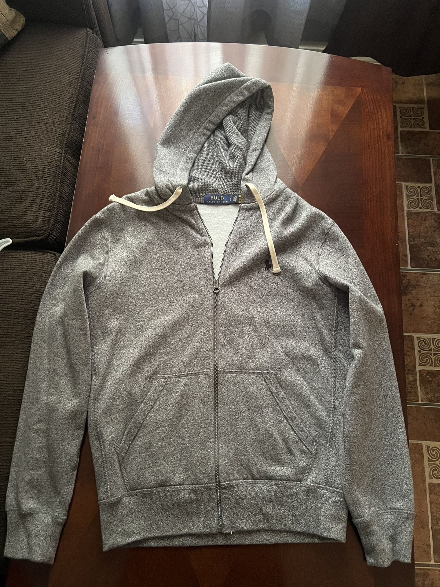 Polo Zip Up Hoodie 