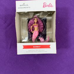 Barbie Purple & Pink Mermaid Ornament