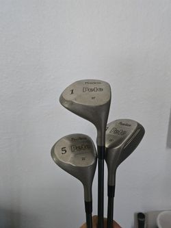 Peerless Pete classic woods and driver.