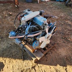 Toyota 4 Cylinder Forklift Engine Propane