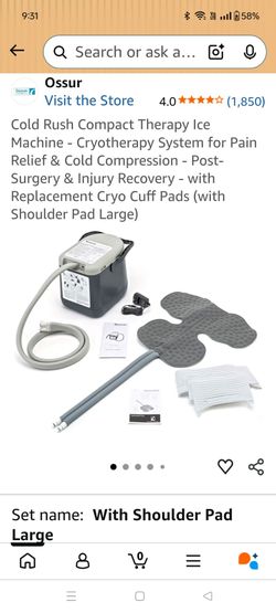 Ossur shoulder ice machine