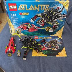 Lego Atlantis Shadow Snapper 8079 & Lego Atlantis Monster Grab Dash 8056