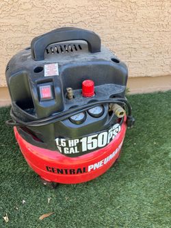 Central Pneumatic 6-Gallon Air Compressor – $40 OBO