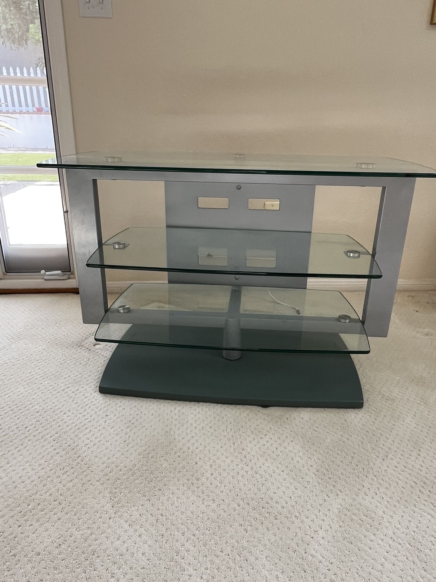 Glass TV Stand