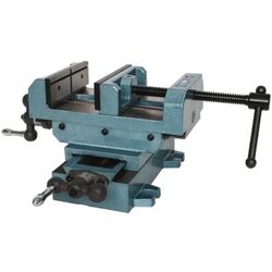 Wilton Cross-Slide Drill Press Vise, 6" Jaw Width & Max Opening, 2" Jaw Depth (Model CS6)