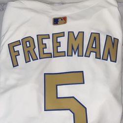 Freeman #5 Dodgers Jersey Champions 