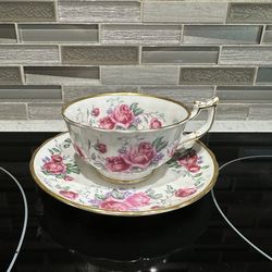 Antique Royal Chelsea Tea Cup and Saucer