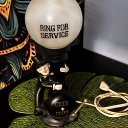 Vintage Bar Bell Light - Works!