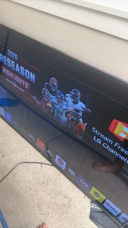 65 inch LG smart tv and wall mount