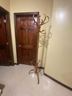 Antique coat and hats hanger