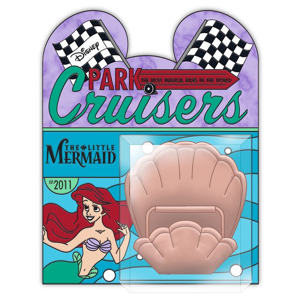 DISNEY Ariel Park Cruisers Pin THE LITTLE MERMAID Limited Edition LE 2000