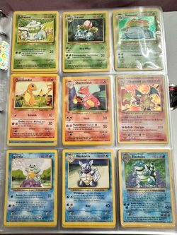 Pokémon cards 1st Gen