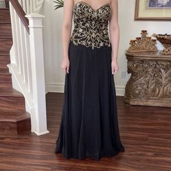 Black And Gold Dress Beautiful 