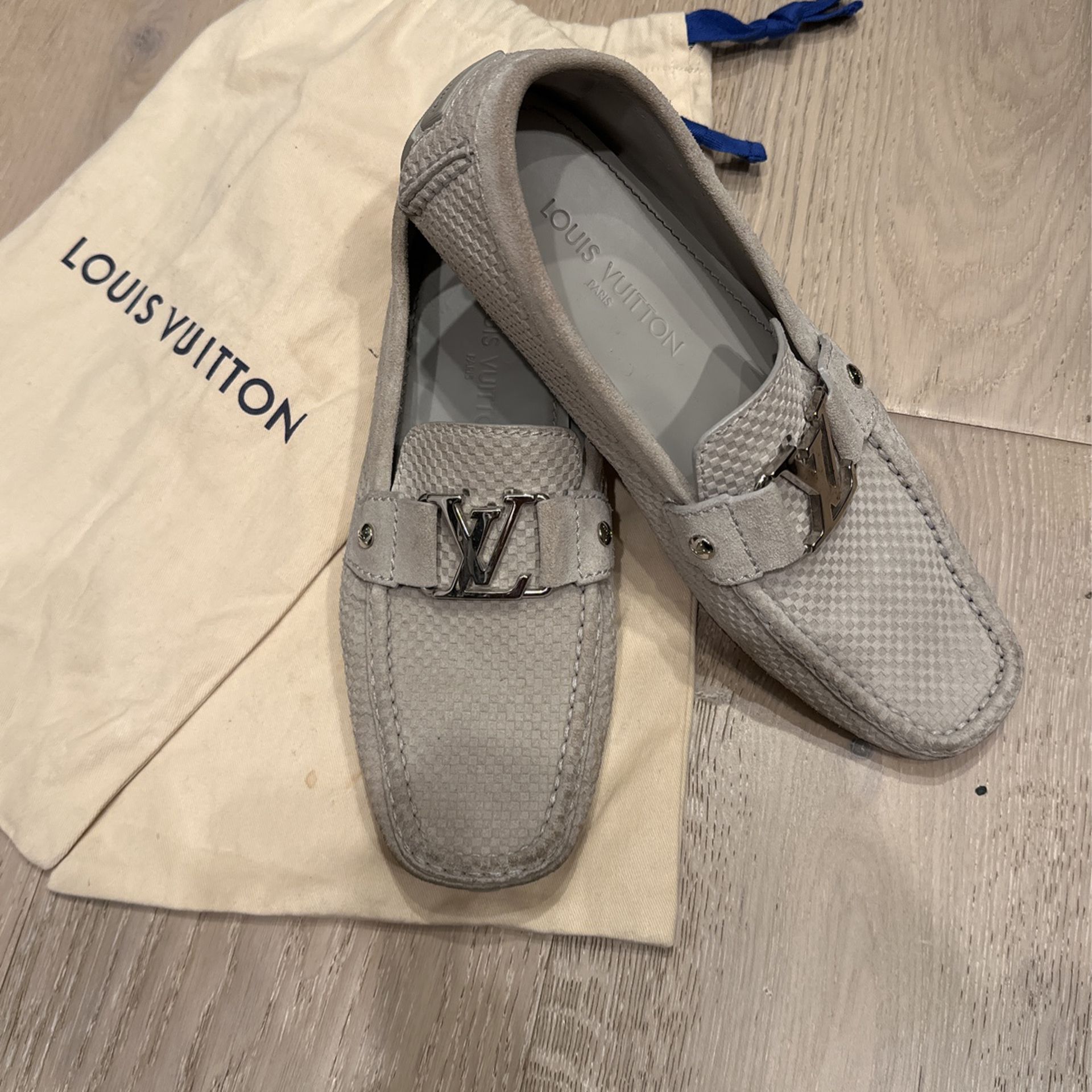 Auth Luis Vuitton Men's Off White Beige Loafers for Sale in Los Angeles, CA  - OfferUp