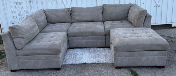 Costco Thomasville Modular Sectional Sofa Couch Ottoman Storage