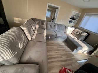 3 piece u shaped sectional
