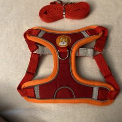 Small Dog Harness With Leash Size Med