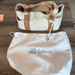 Brighton Tan Leather Hand Bag