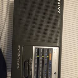 Sony ICF-36 Radio 