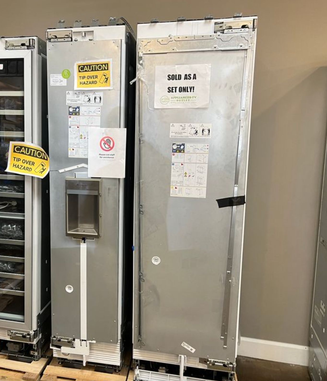 built in panel ready refrigeration set refrigerator freezer